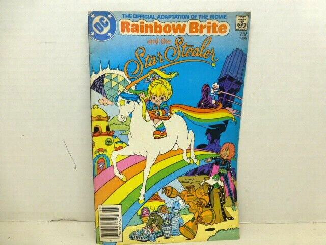 Rainbow Brite and the Star Stealer 1986 Comic Nice Condition