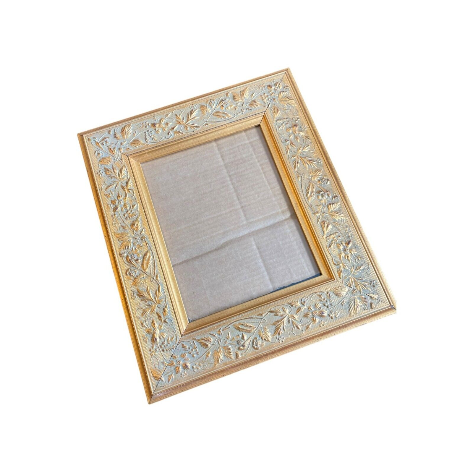 Vintage Ornate Gold Wooden Frame 8x10 - 13 3/4