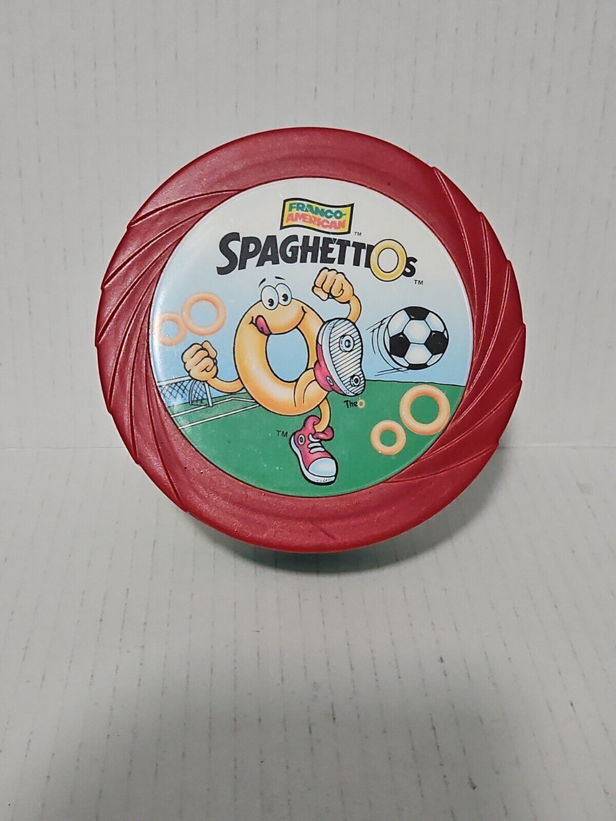 Vintage Spaghettios Bowl Soccer Insulated With Lid 1999