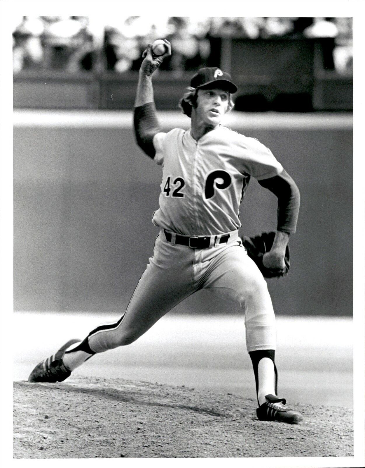 LD242 70s Original Photo JIM LONBORG Philadelphia Phillies Pitcher Red Sox HOF