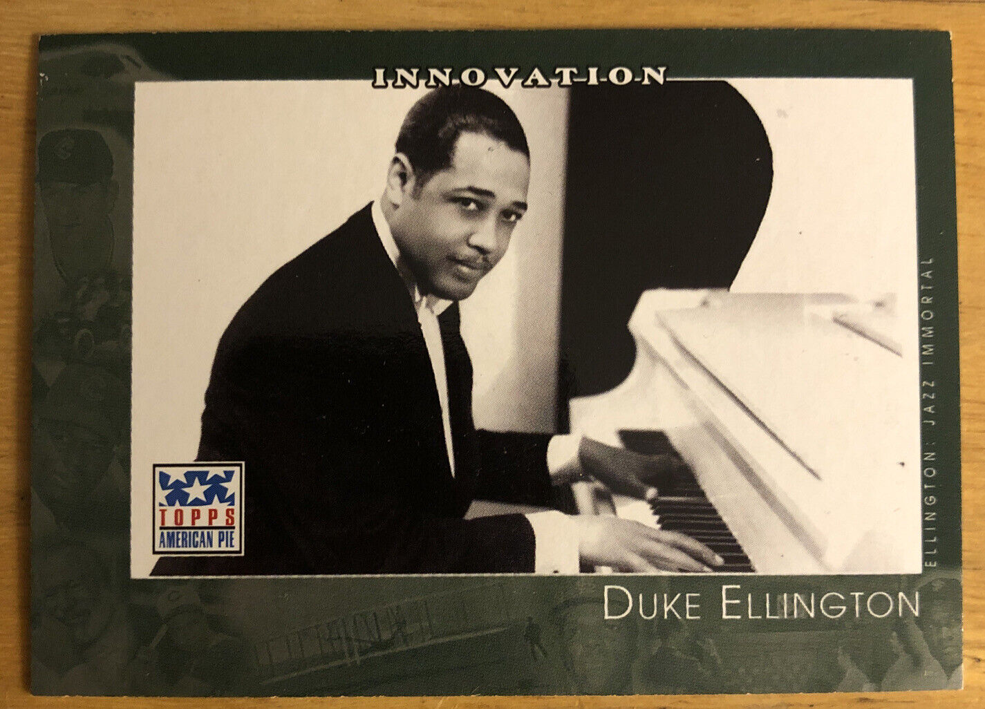 2002 Topps American Pie Duke Ellington Jazz Musician Card #62 Mid-Grade EX-MT