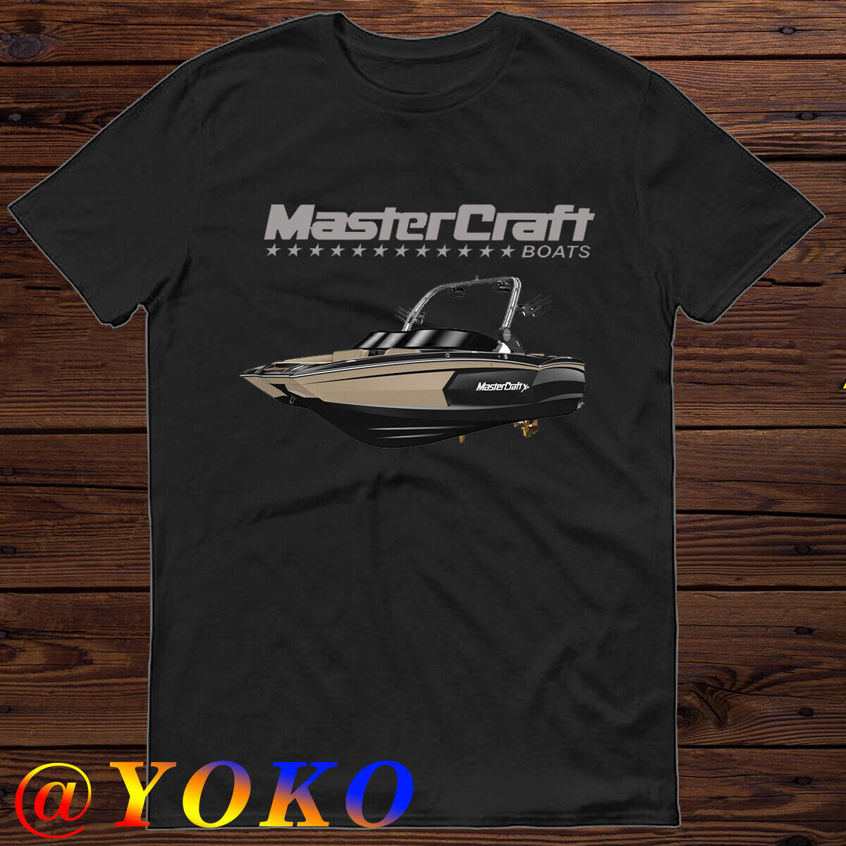 New Mastercraft Water Boats Logo Mens T-Shirt From USA 