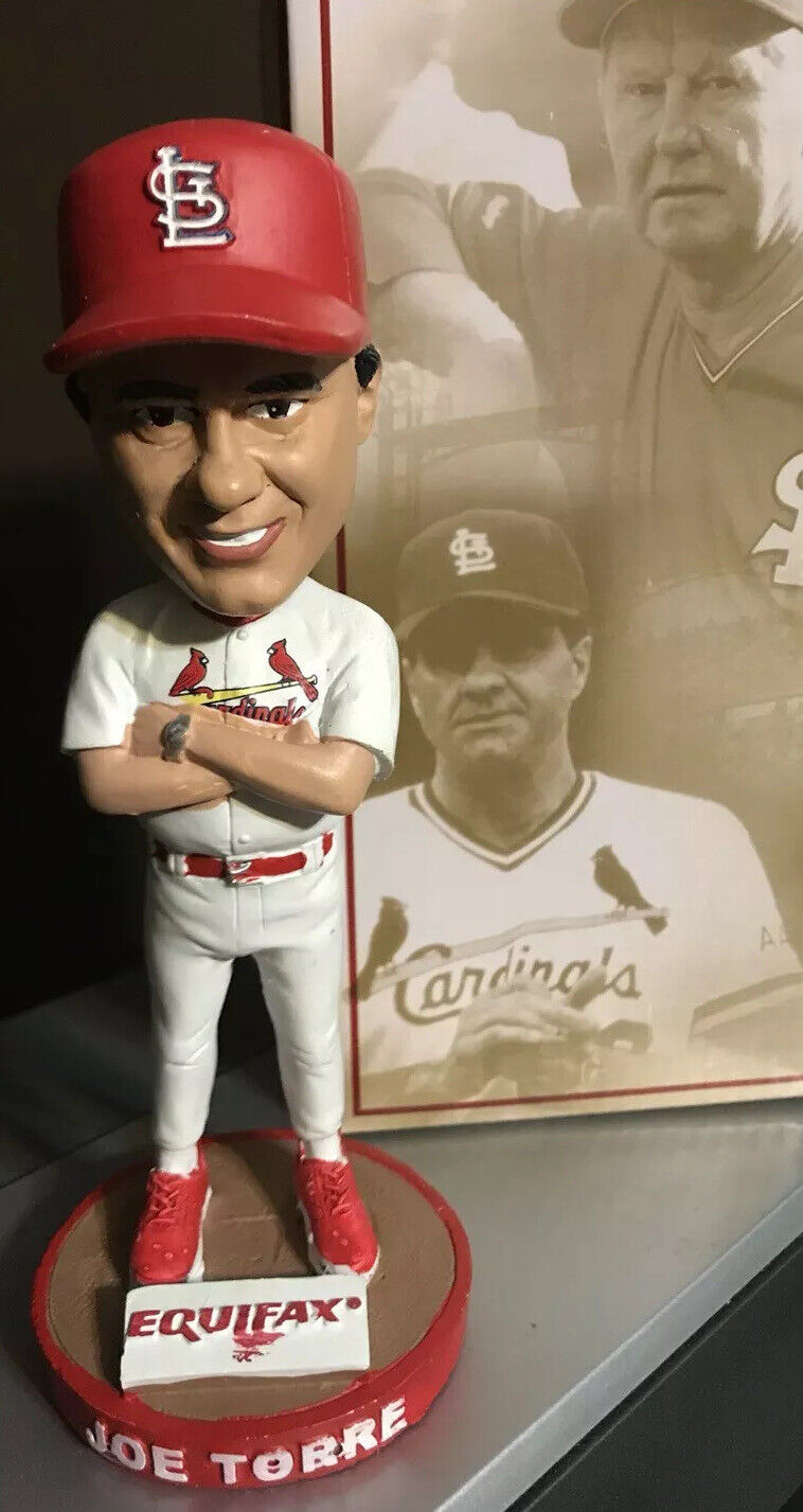 Joe Torre Mystery Manager St. Louis Cardinals SGA Bobblehead W/ Original Box