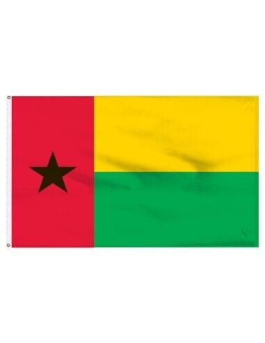 Guinea Bissau 2\' x 3\' Indoor Polyester Flag