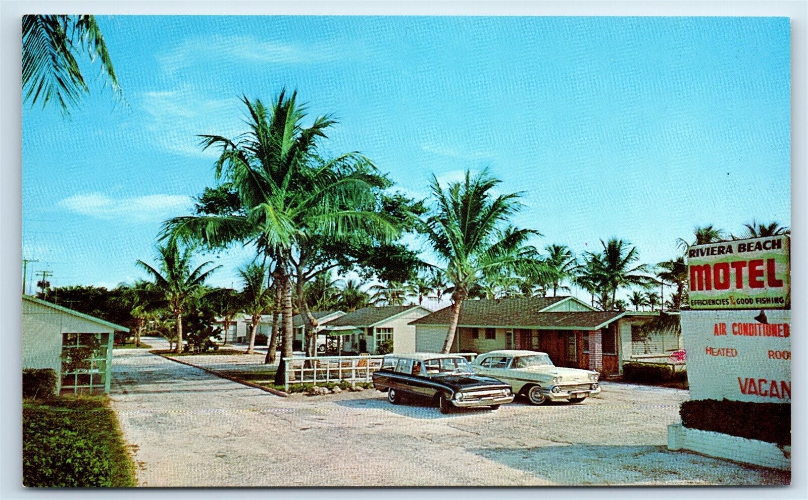 Postcard Riviera Beach Motel, Riviera Beach, Florida 1960\'s G196