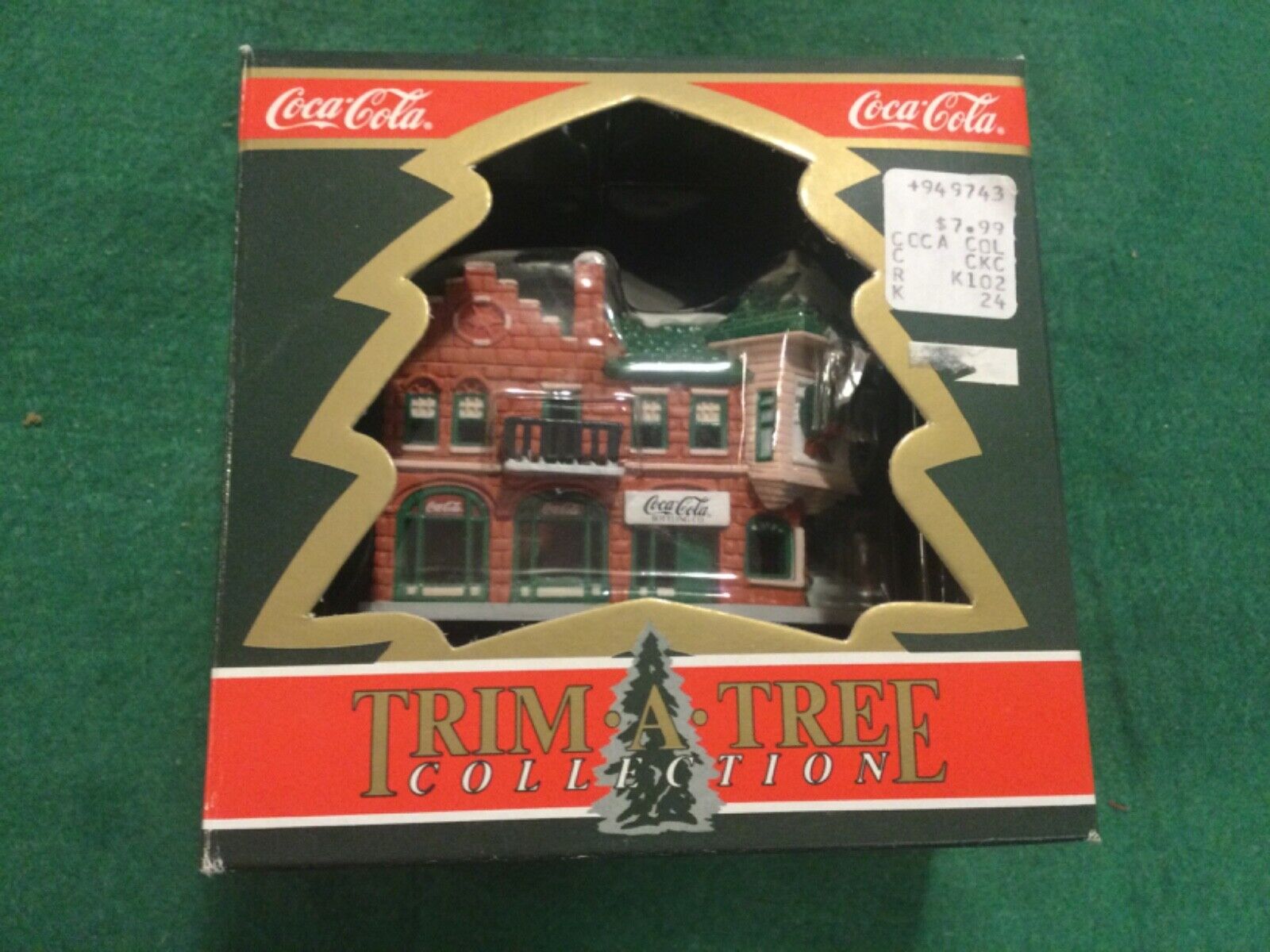 VINTAGE 1991 COCA-COLA Coca-Cola HEADQUARTERS CHRISTMAS ORNAMENT NEW