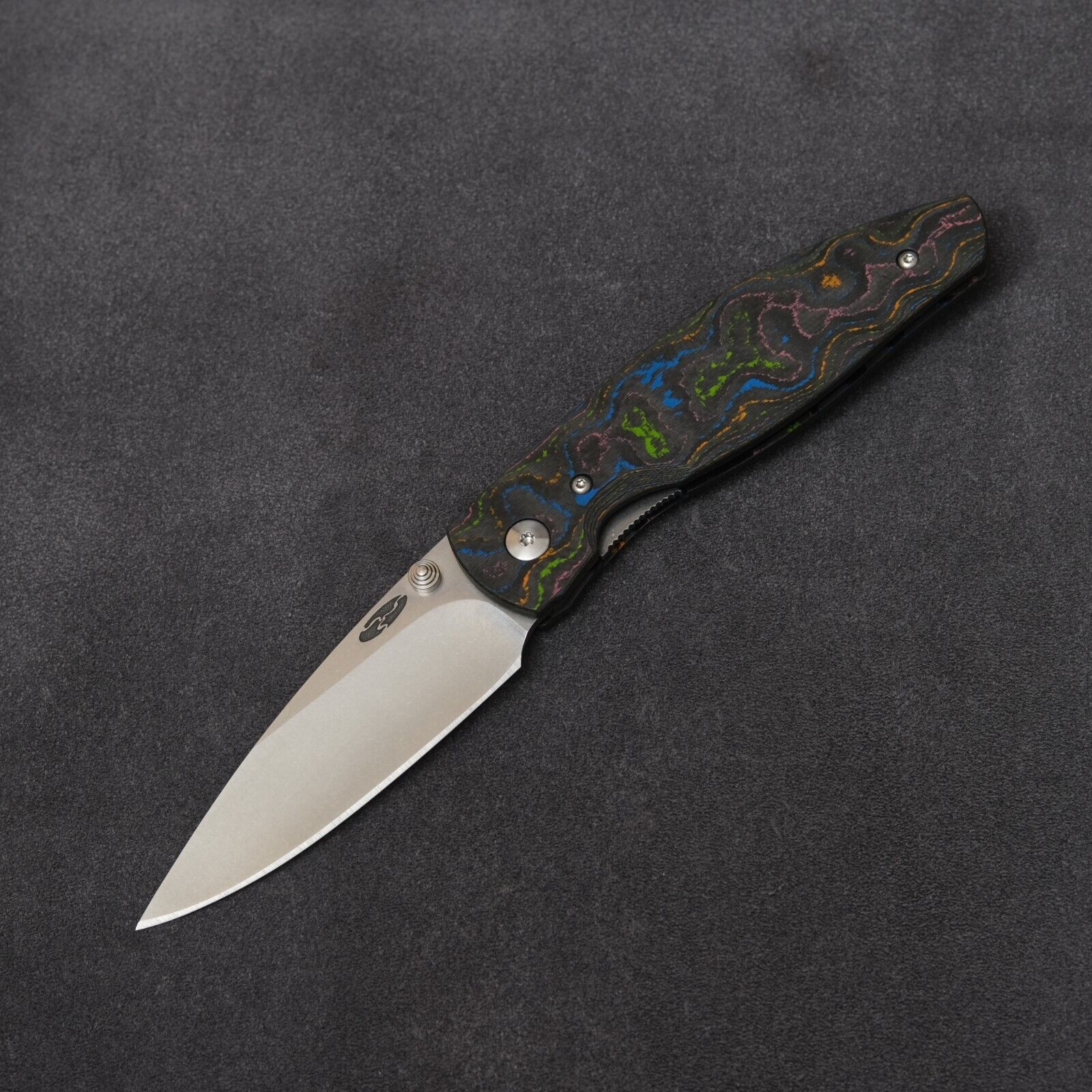 Three Rivers Manufacturing TRM Atom - Mike Erie Hollow Grind / 80s Camo Carbon