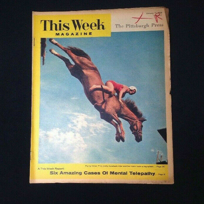 THIS WEEK Magazine - January 11, 1959 - Duke Snider “The Rifleman” Article