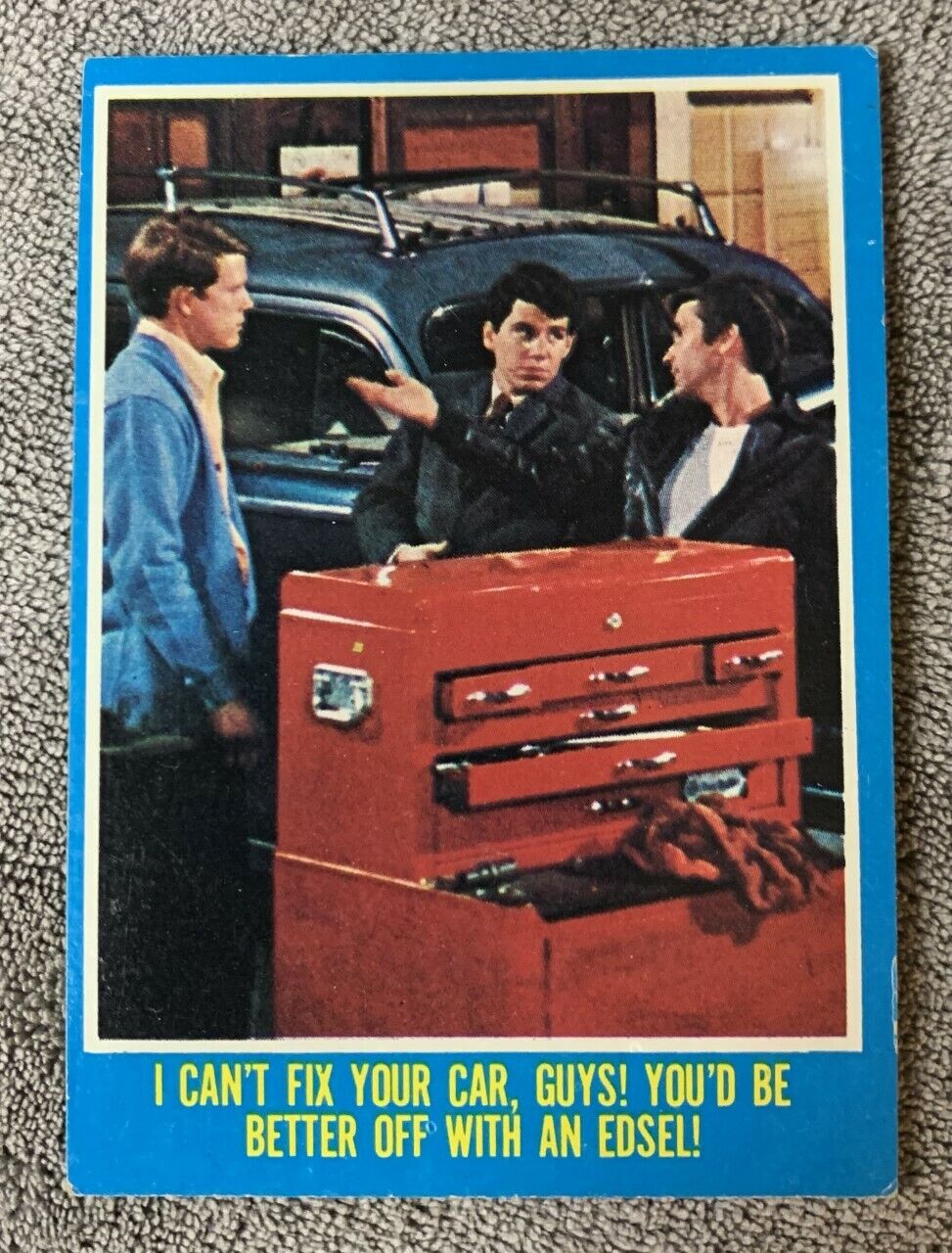 1976 Topps/Paramount Pictures Happy Days Card Various Picks - Good/Very Good