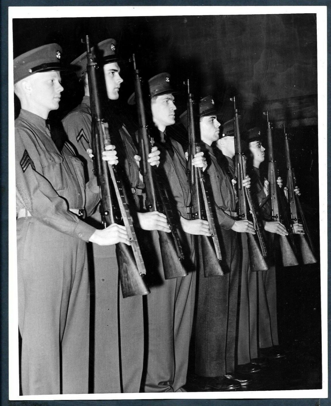 AMERICAN ARMIES DURING WWII TIMES ST PAUL PIONEER PRESS 1941 VINTAGE Photo Y 194