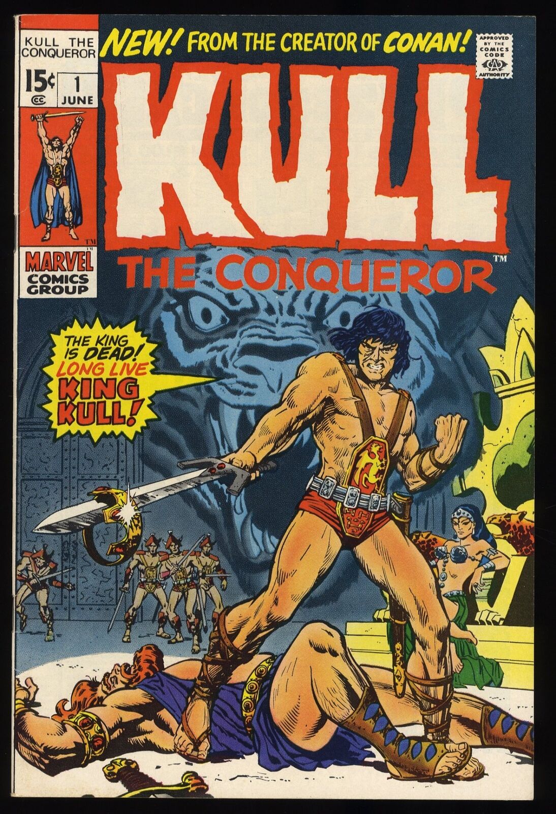 Kull the Conqueror (1971) #1 NM 9.4 Marvel 2008
