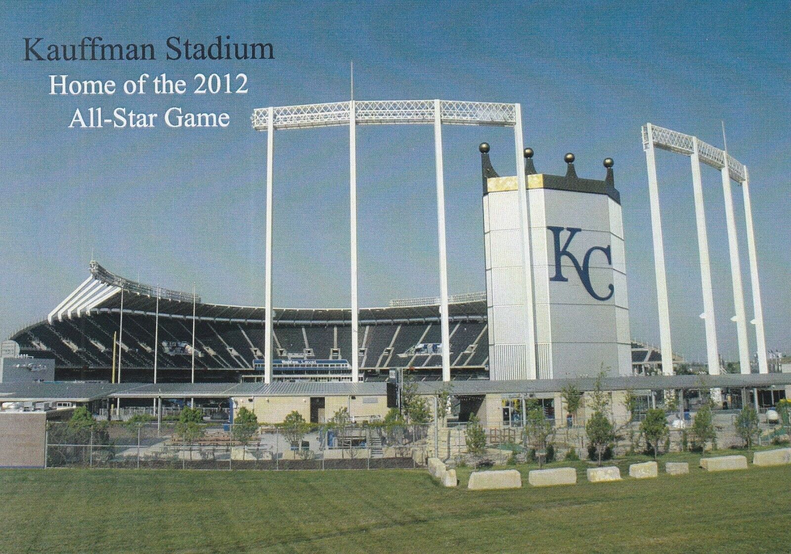 Limited Dist. 2012 All-Star Game Kansas City Royals Kauffman Stadium Postcard