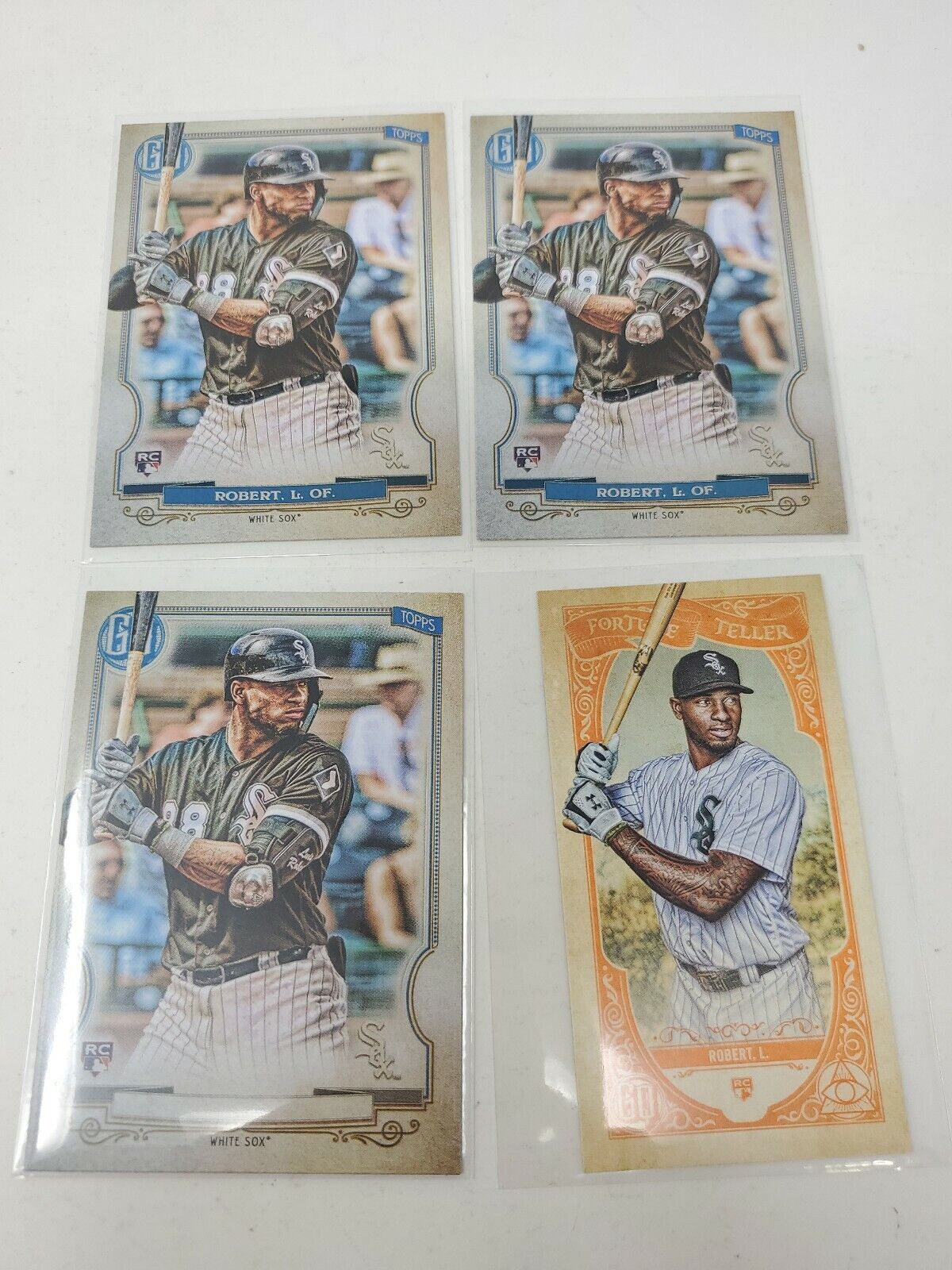 2020 Topps Gypsy Queen Luis Robert RC  4 Lot Fortune Bazooka Back Nameplate