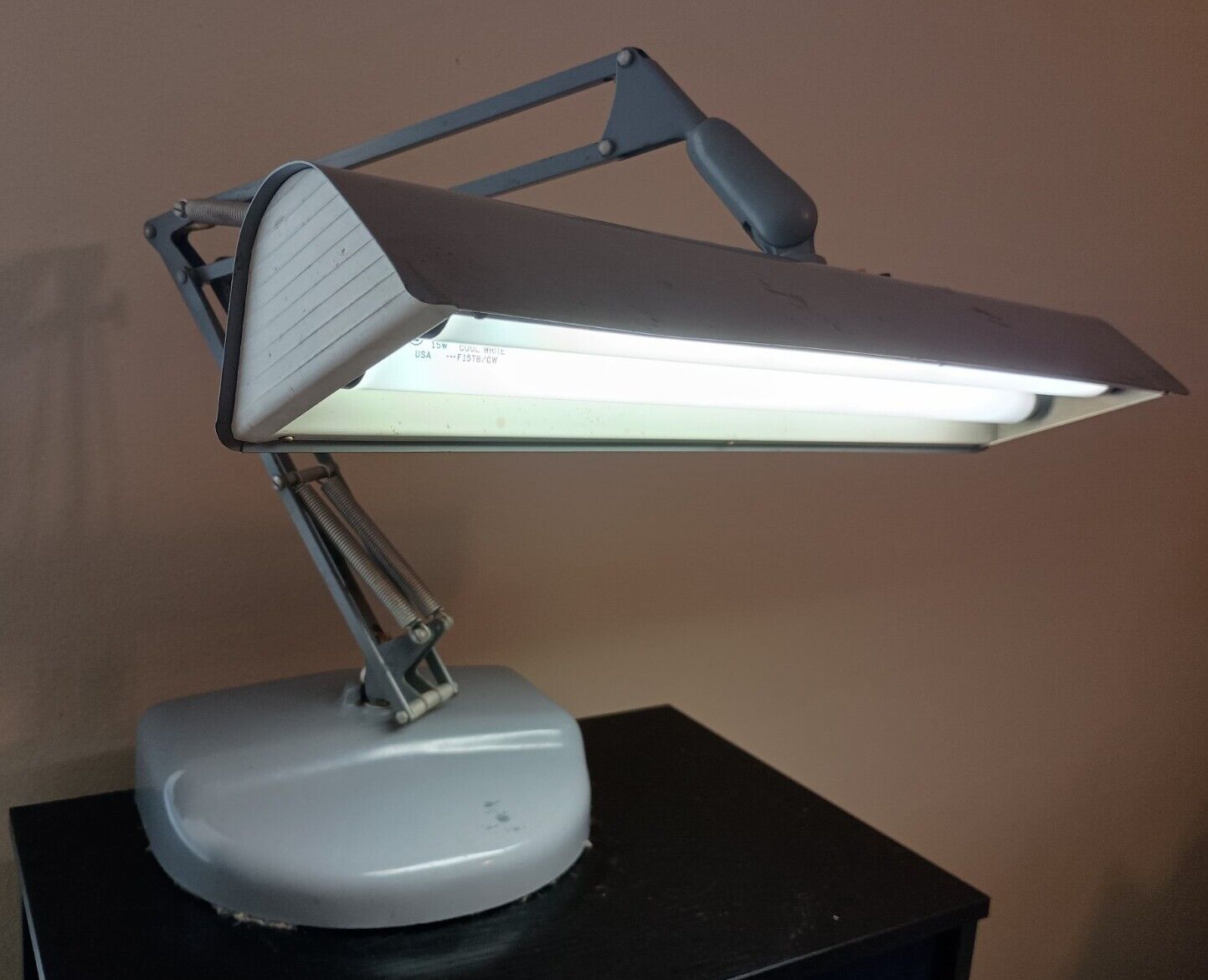 Vintage Luxo Industrial Articulating Desk Task Lamp 