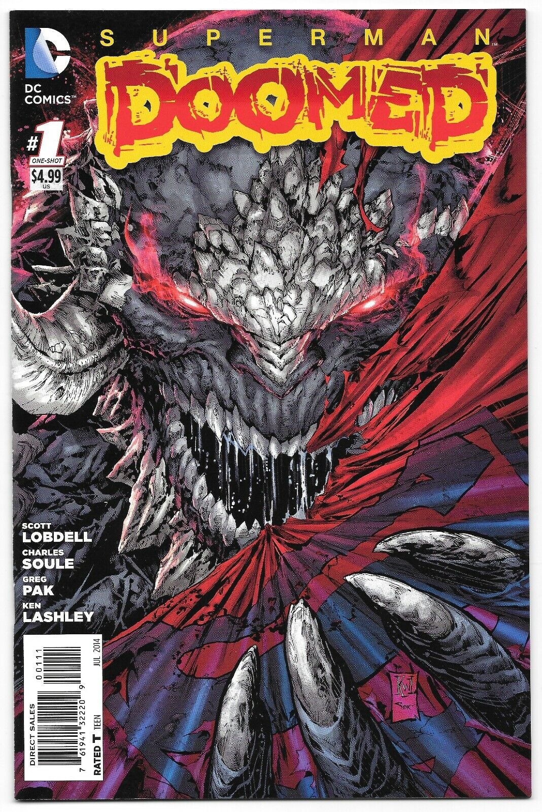 Superman: Doomed #1 (07/2019) DC Comics Super Doom Mini Series
