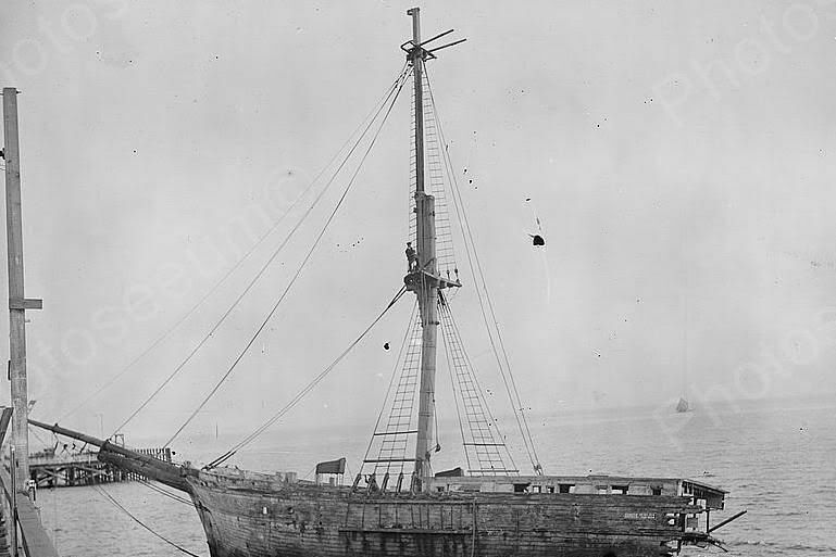 Coney Island Ship Wreck of the Saranac Professional Photo Lab Reprint