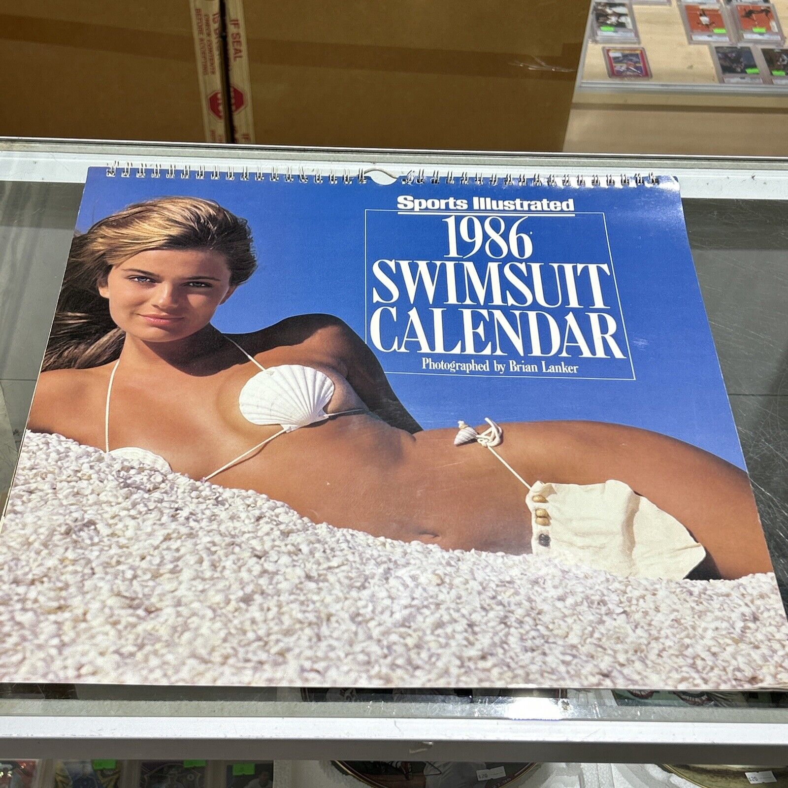 Vtg 1986 Sports Illustrated Swimsuit Pinup Girl Models Wall Calendar K Ireland