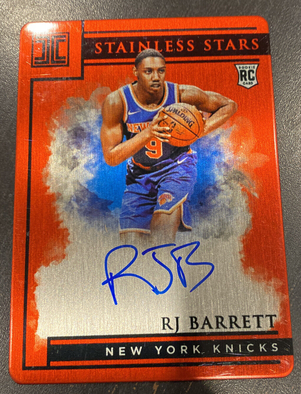 2019 Impeccable Stainless Stars Red #/60 #ST-RJB RJ BARRETT Rookie RC Auto