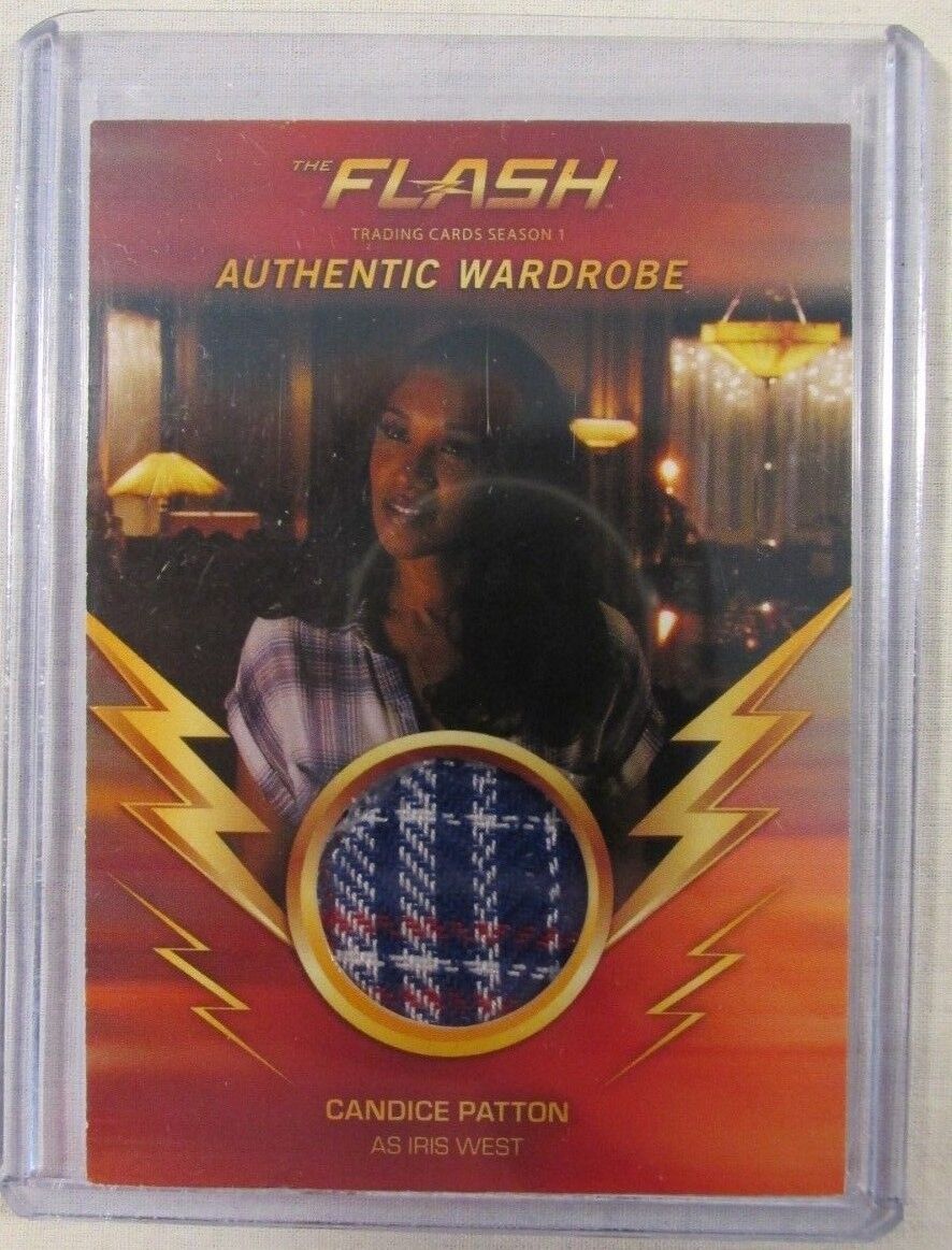 The Flash 2016 Cryptozoic Season 1 - Candice Patton as Iris West Wardrobe Card