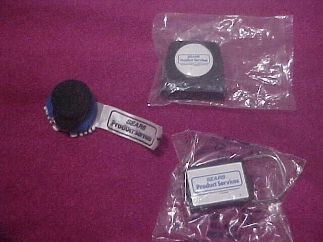 SEARS  ROEBUCK and CO. product services memorabilia. tape, key chain, toy. 