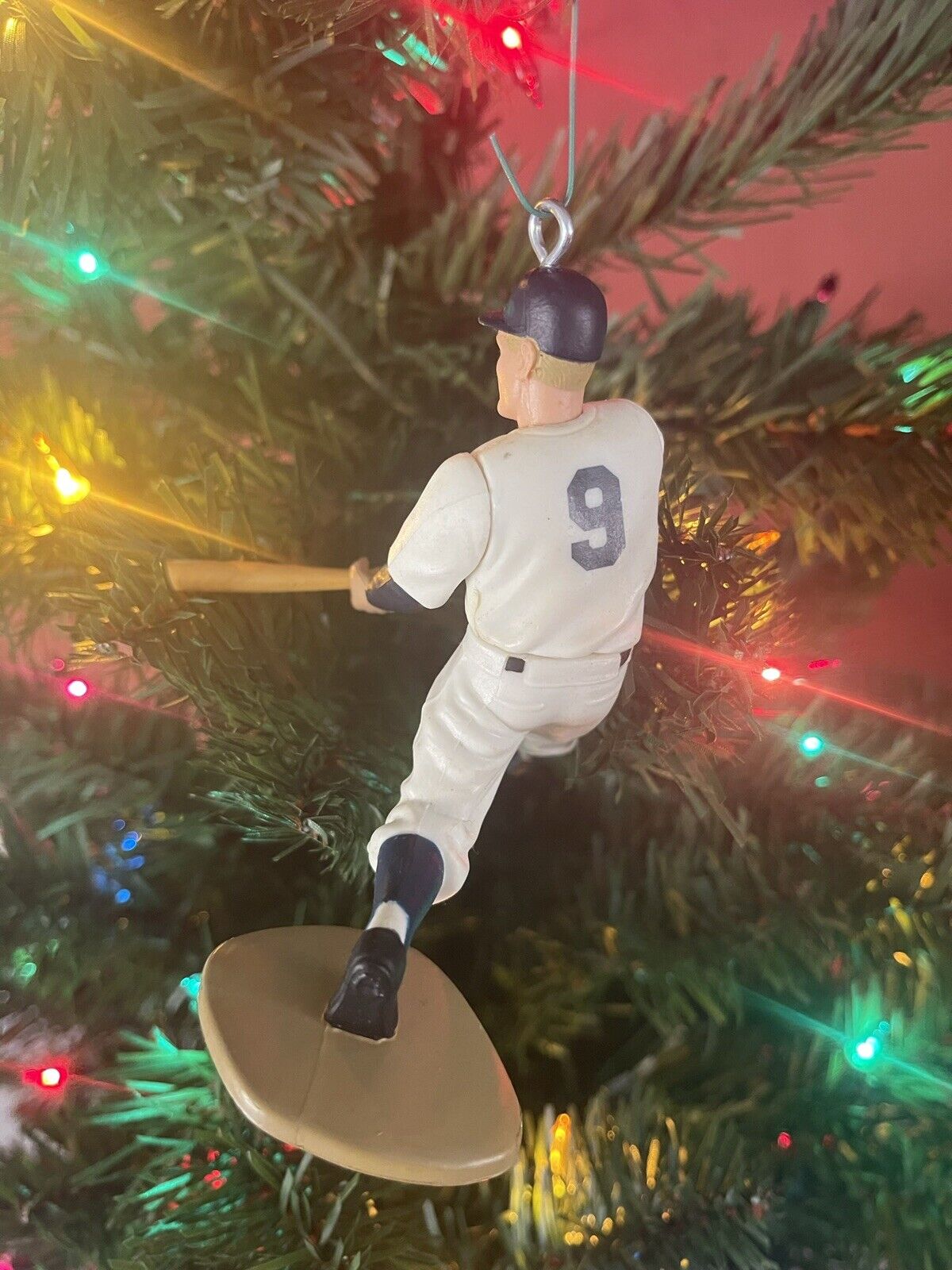 Vintage New York Yankees Christmas Ornament Roger Maris MLB MVP HOF