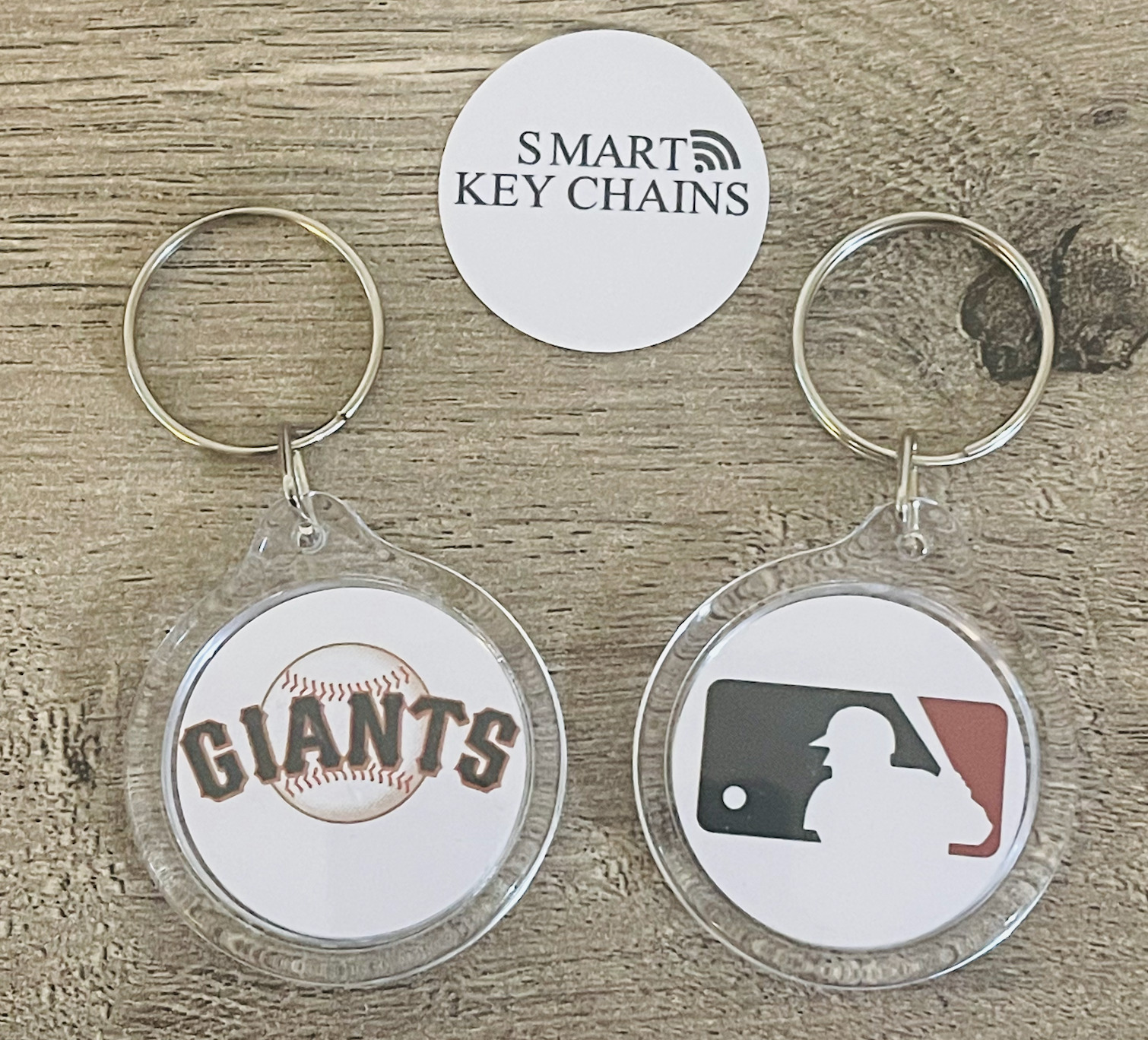 San Francisco Giants Smart Keychain MLB Key Chain Gift Watch Video Demo Inside