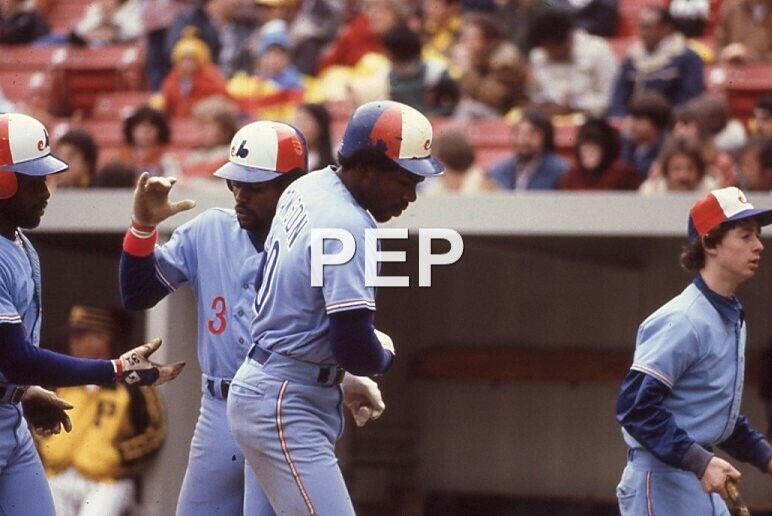 Original 35mm Slide Baseball MLB 1979 Montreal Expos Andre Dawson