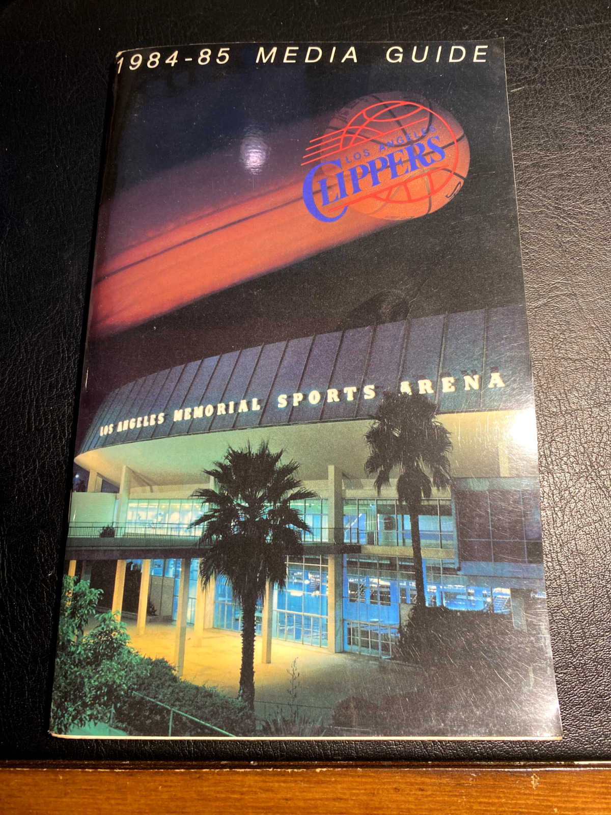 1984-85 Los Angeles Clippers Media Guide NBA Basketball