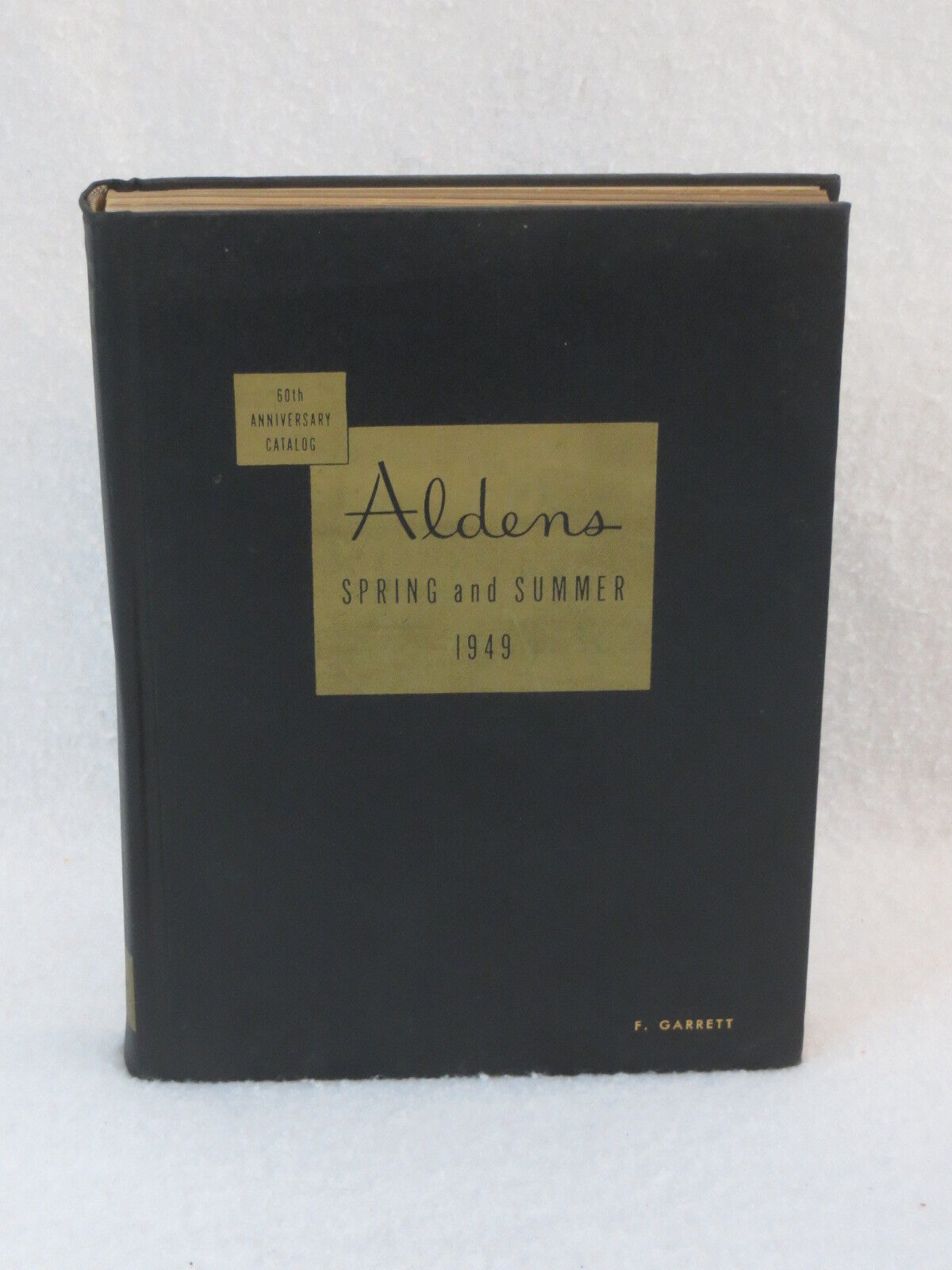 ALDENS 60TH ANNIVERSARY CATALOG Spring and Summer 1949 Chicago, IL.  Illust\'d