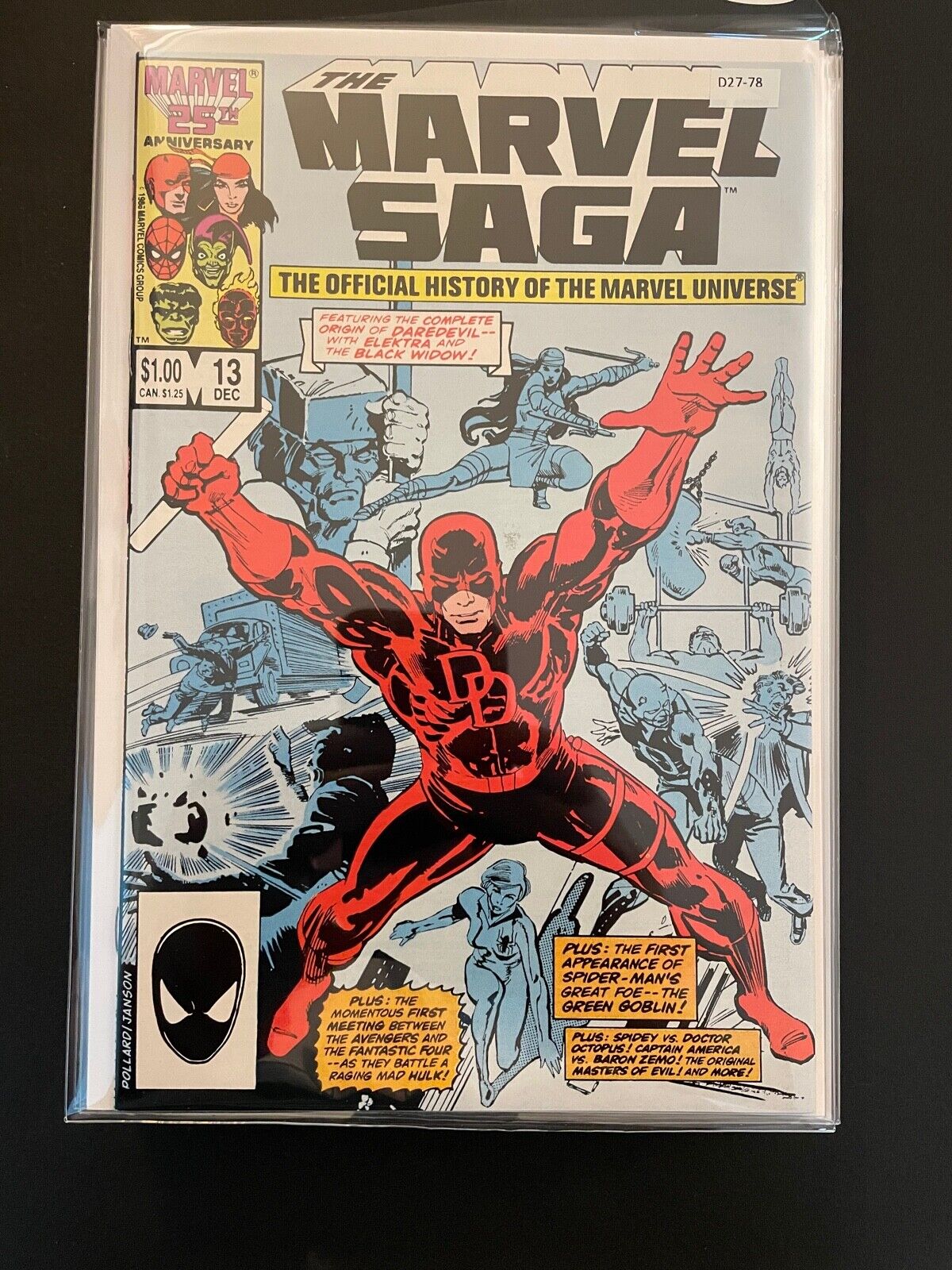 Marvel Saga #13 1986 High Grade 9.2 Marvel Comic Book D27-78