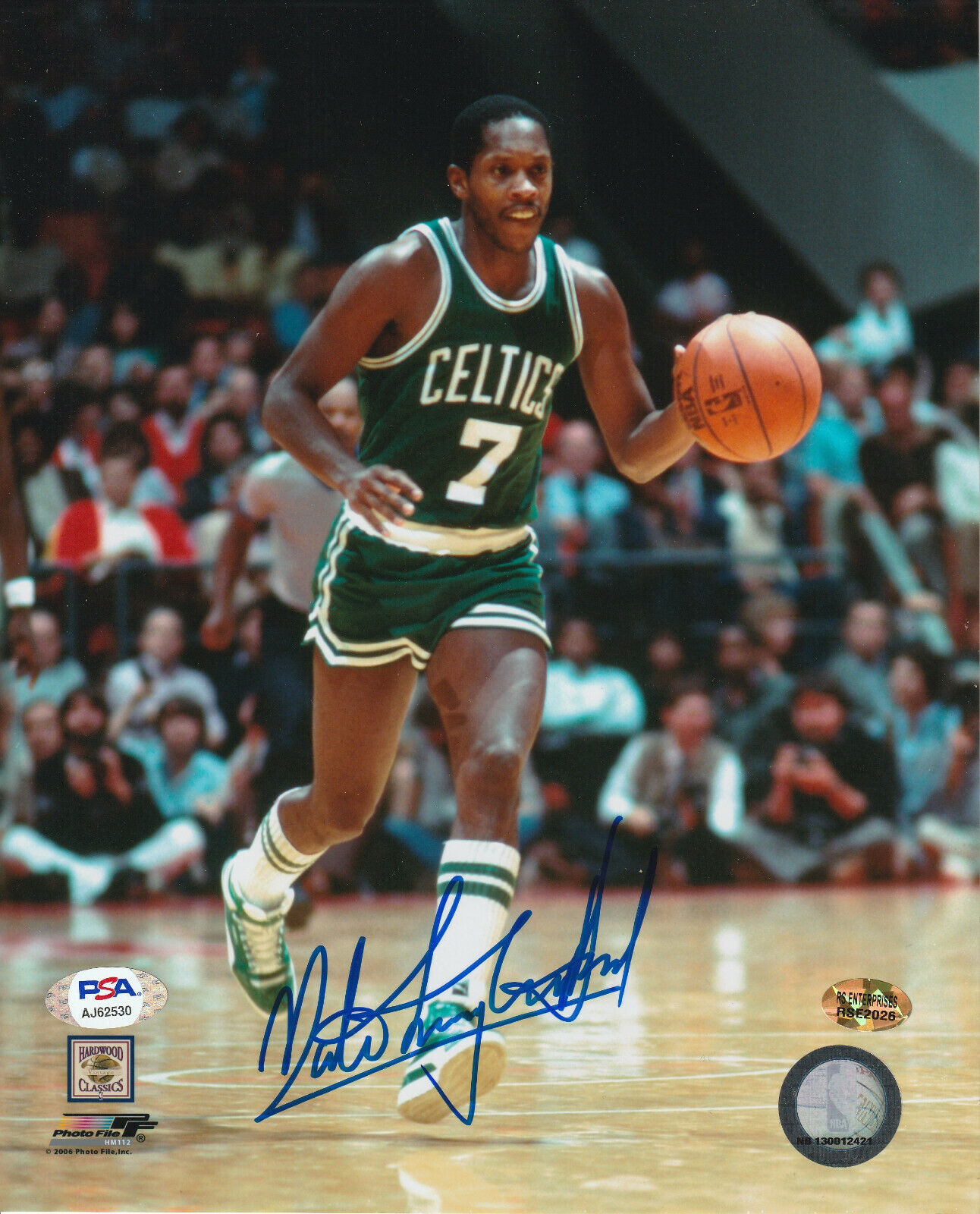 Nate Archibald-Boston Celtics-Autographed 8x10 Photo PSA/DNA