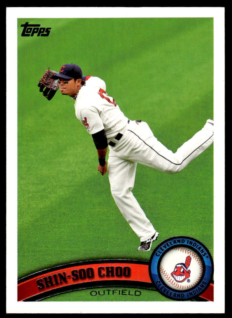 2011 Topps 35 Shin-Soo Choo Cleveland Indians Baseball Card