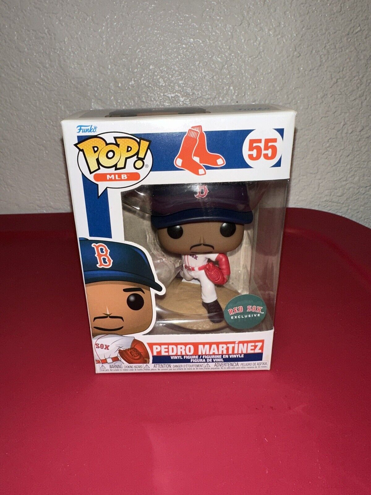 Pedro Martinez Funko Pop #55 Red Sox Exclusive