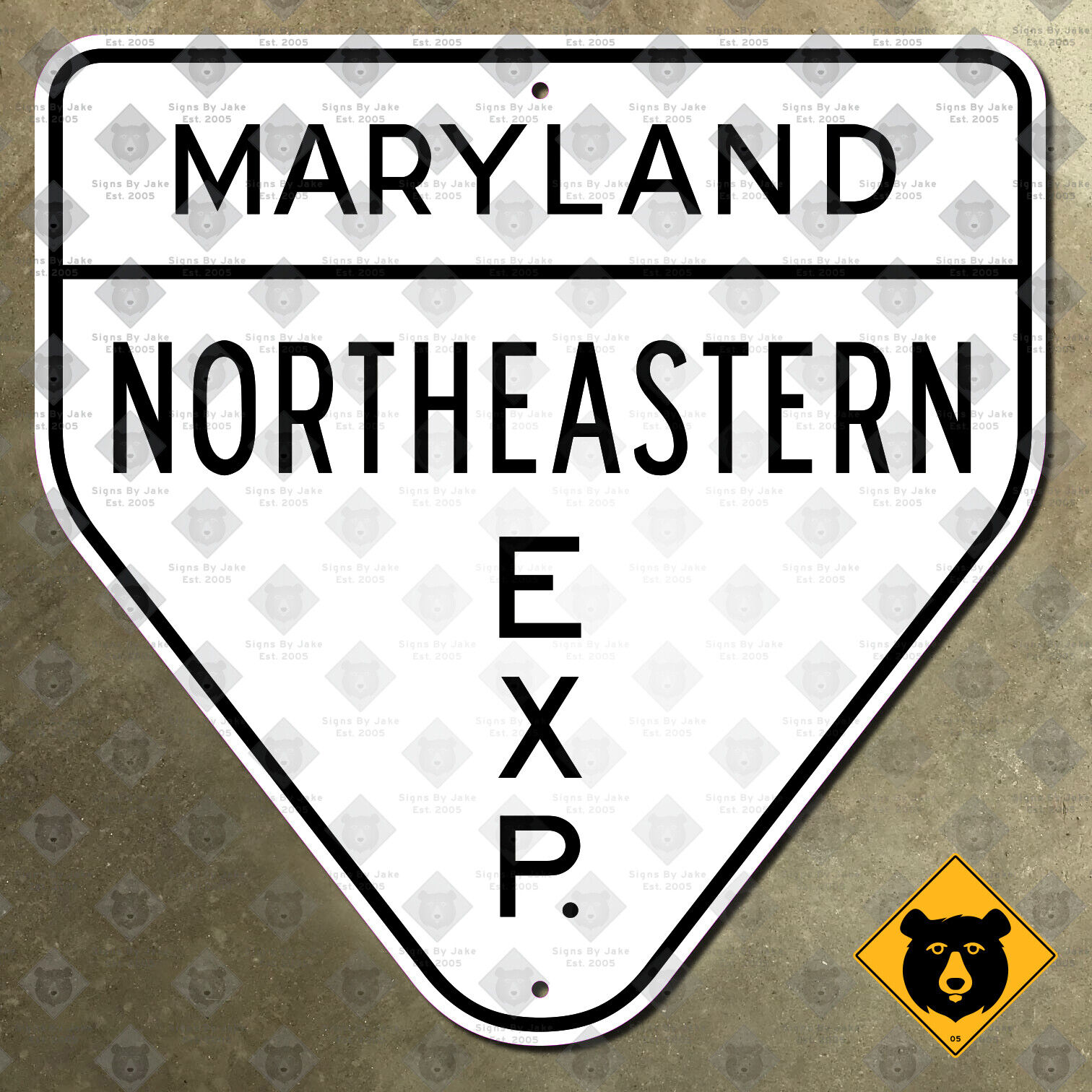 Maryland Northeastern Expressway highway marker 16x16