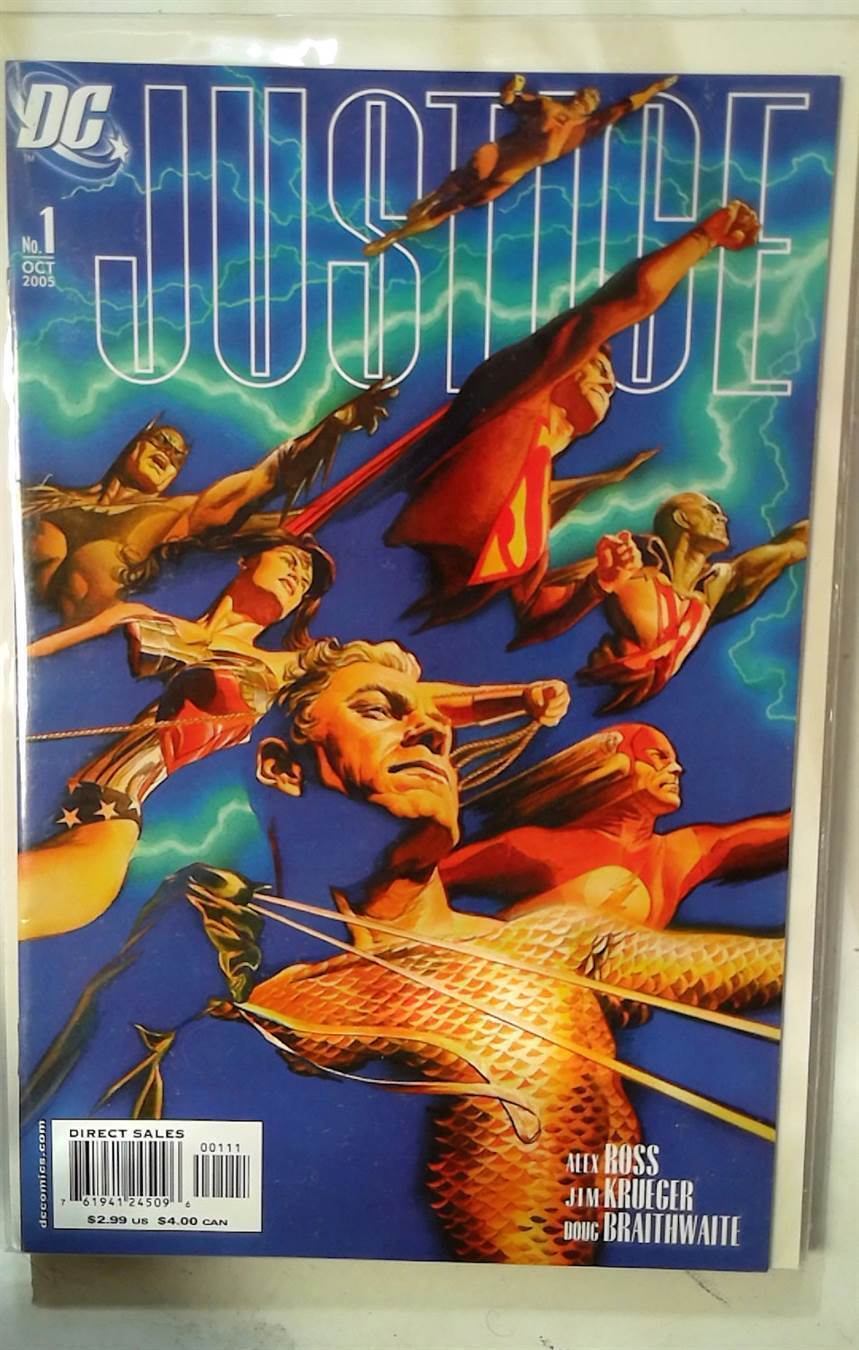 Justice #1 DC Comics (2005) NM 1st Print Comic Book