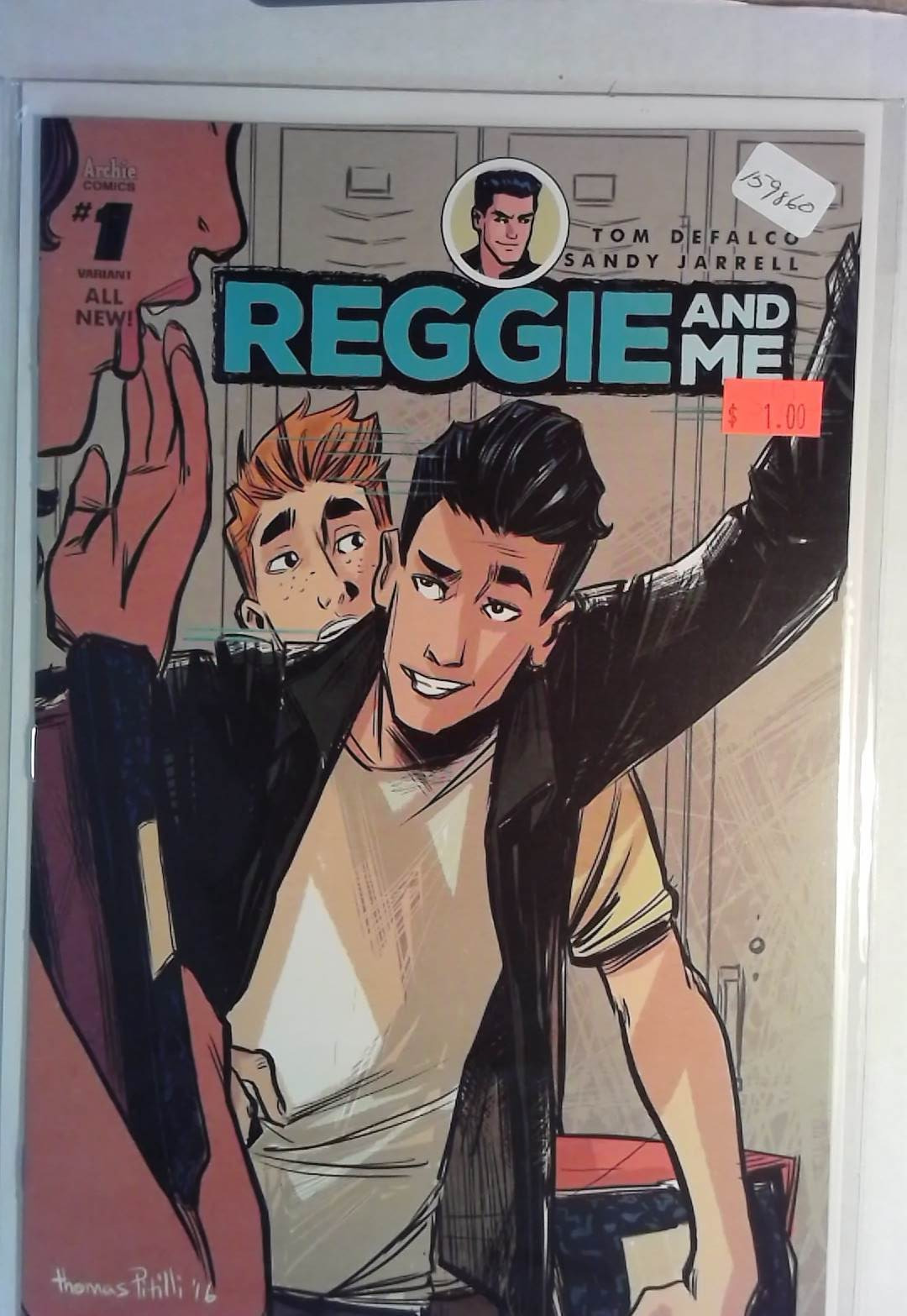 2017 Reggie and Me #1 g Archie Thomas Pitilli Variant Comic Book