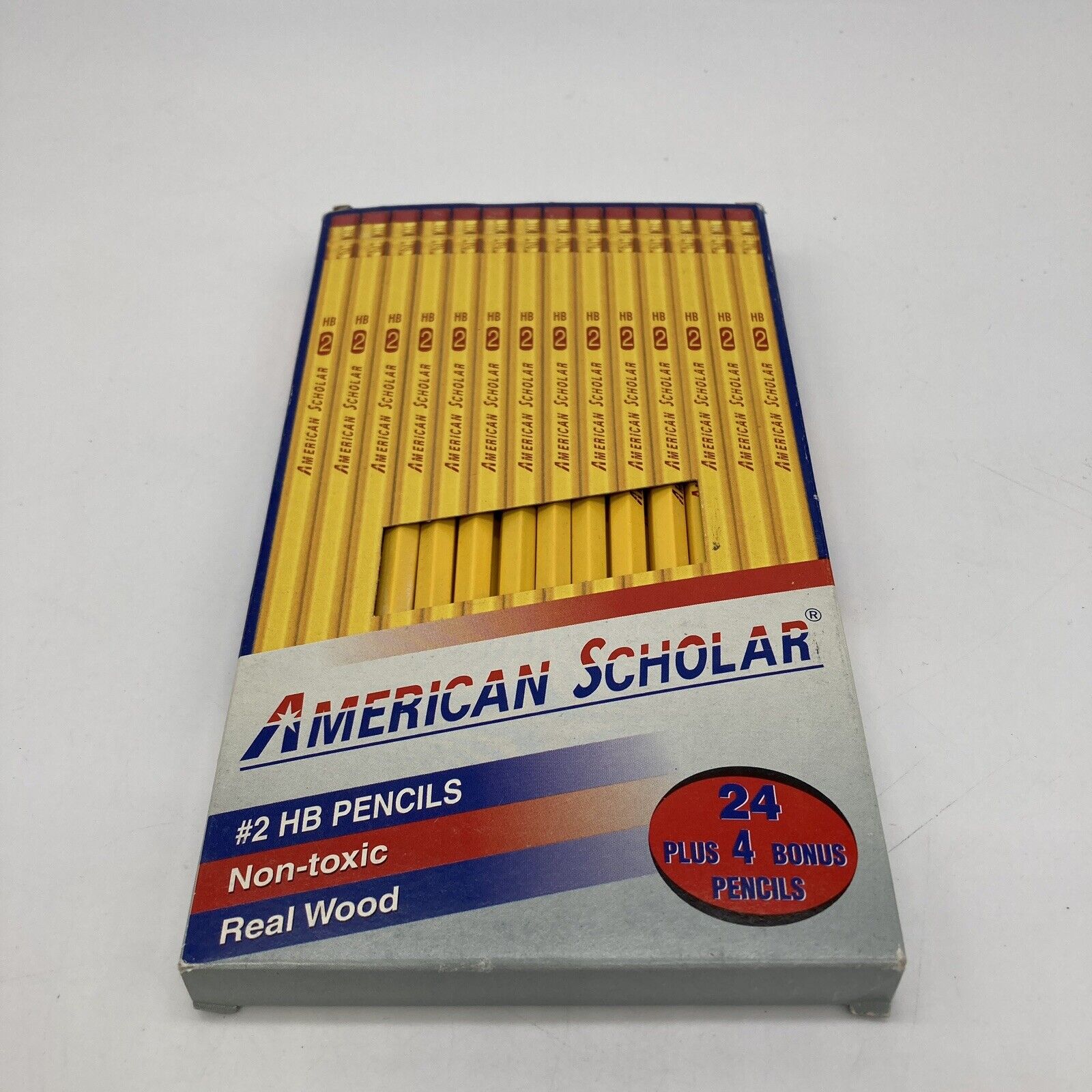 NOS 24 American Scholar #2 HB Pencils New Unused 