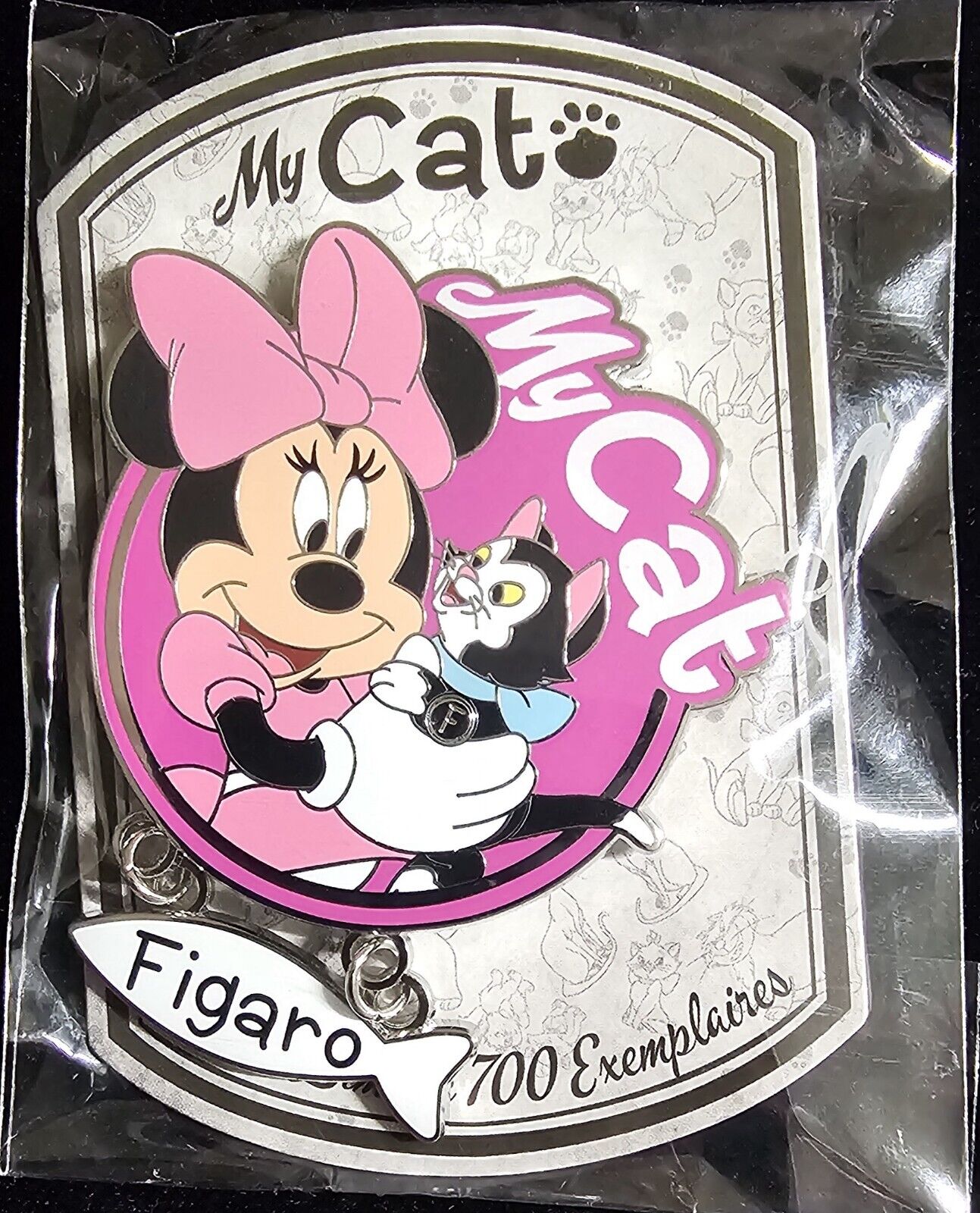 My Cat Figaro Minnie Mouse Disneyland Paris 2018 LE 700 pin DLP