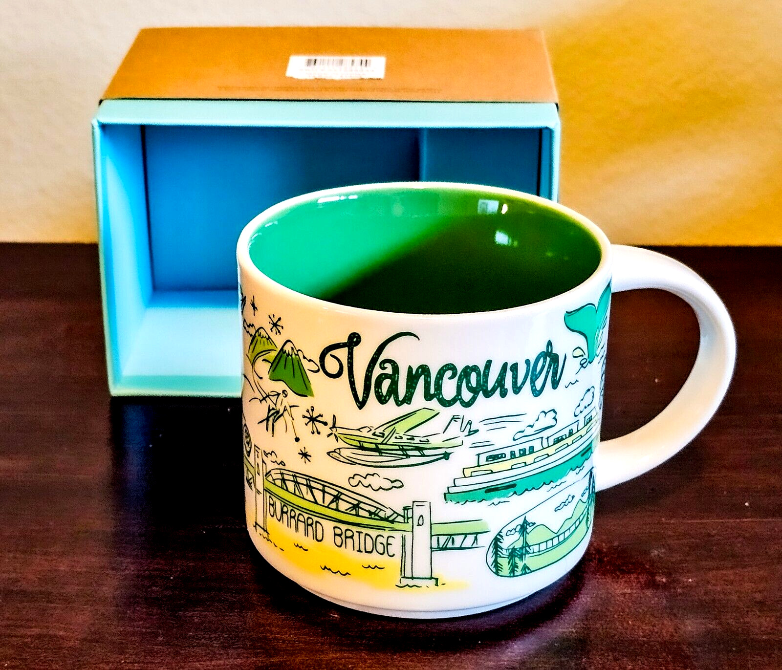 2023 Starbucks \'Been There Series\' Vancouver, BC, Canada, Coffee/Tea Mug, Icon