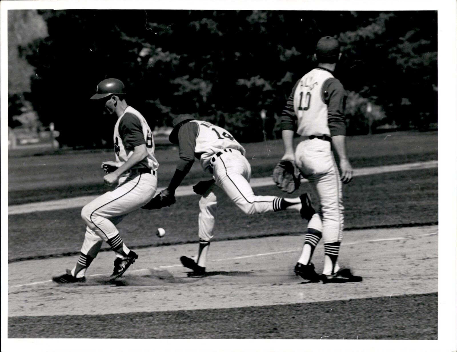 LD321 1968 Original Photo RAY FOSSE MAX ALVIS DAVE NELSON CLEVELAND INDIANS