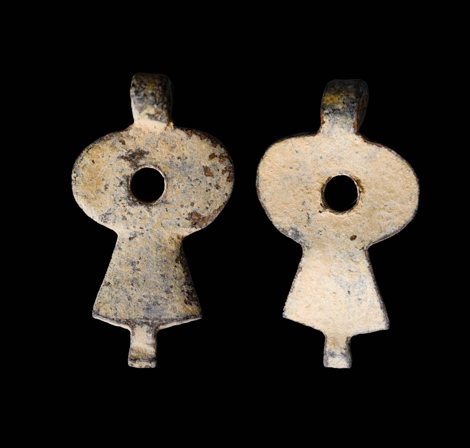 ANCIENT Egypt Pendant Hellenistic Design Magic Amulet  w/COA Artifact