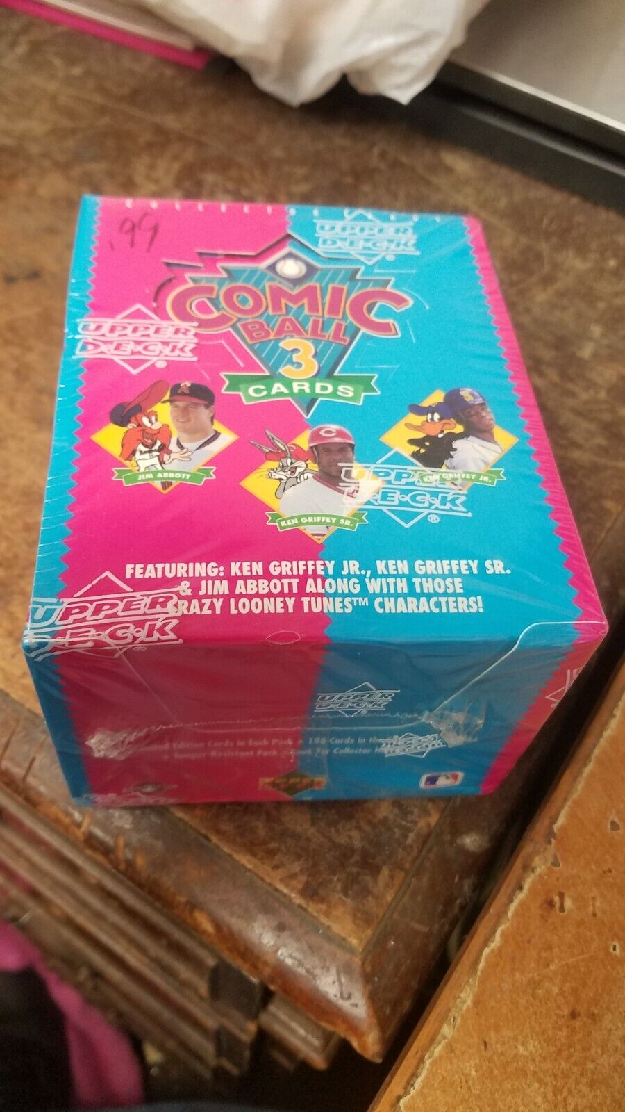 1992 Upper Deck Comic Ball 3 Looney Tunes Cards Factory Sealed Box New