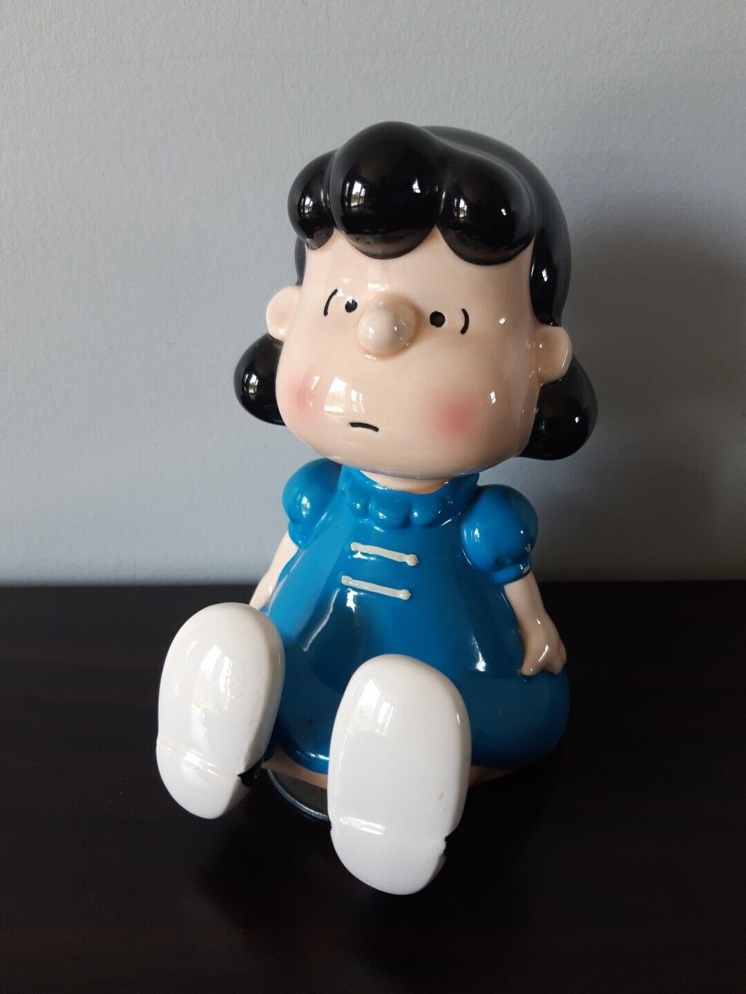 Vintage Schmid Lucy from Peanuts Charles Schulz Music Box Excellent