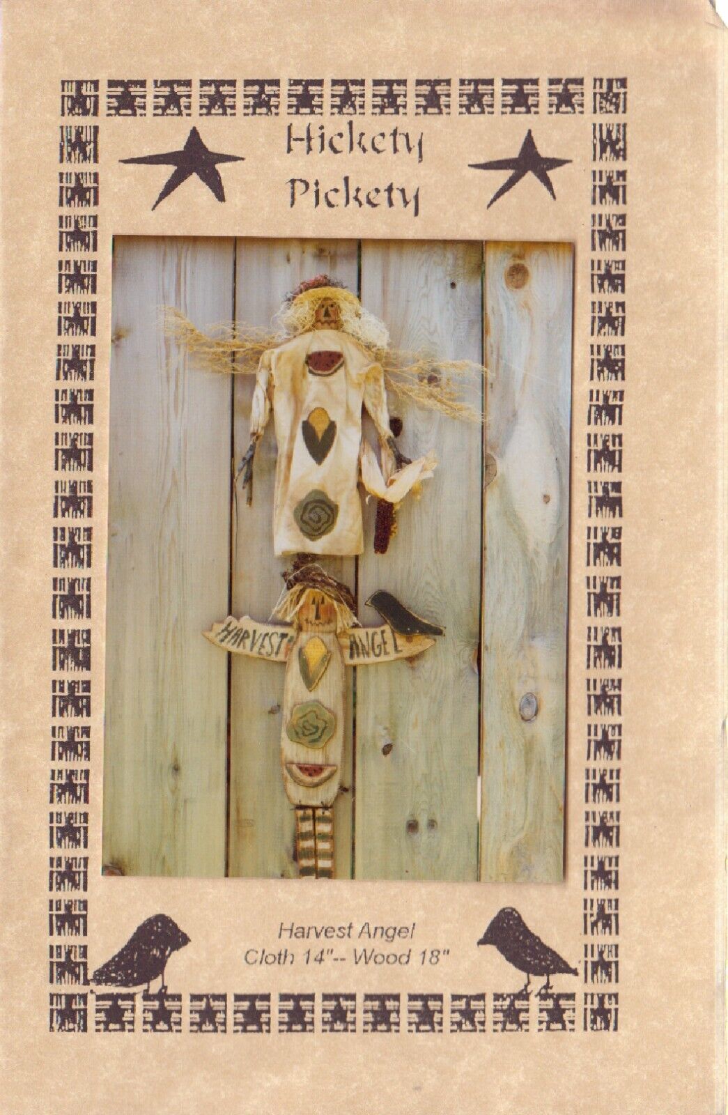 HICKETY PICKETY HARVEST ANGEL NO. 050 UNCUT NATIVE AMERICAN THEME