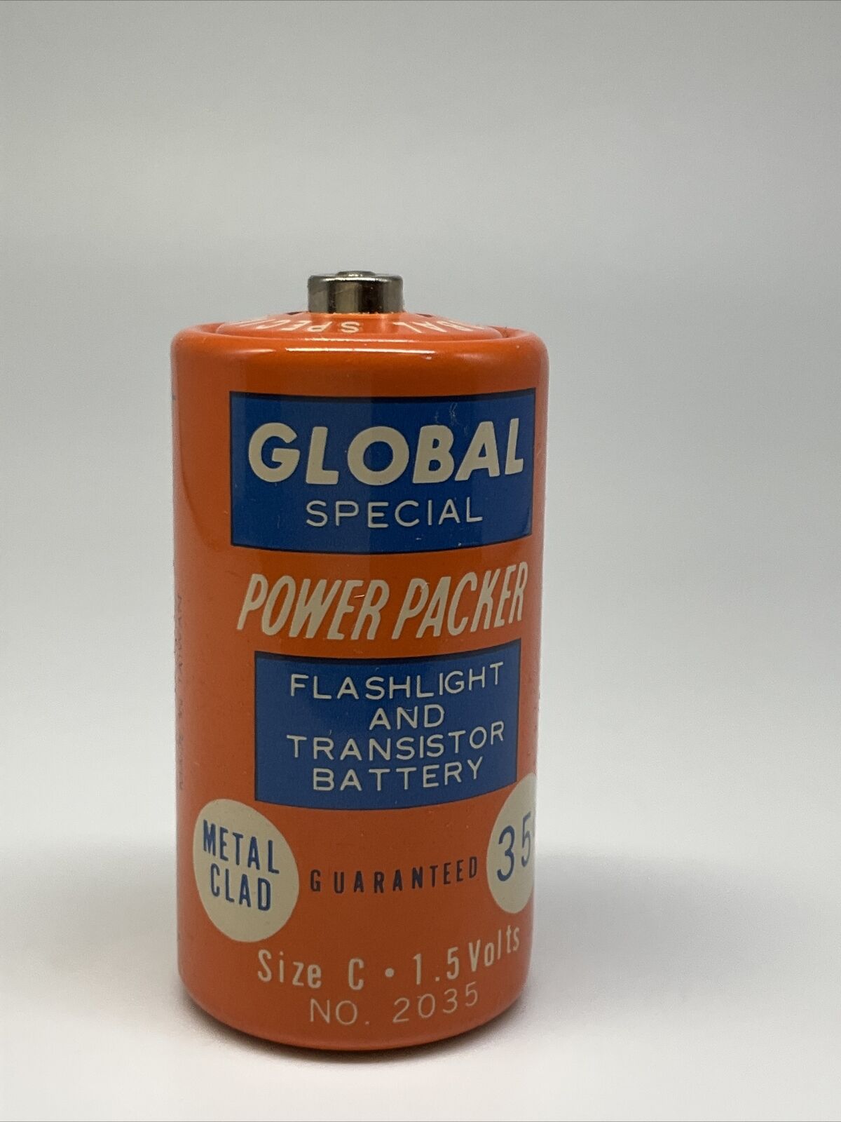 Vintage Rare GLOBAL Specil Power Packer Size C No 2035