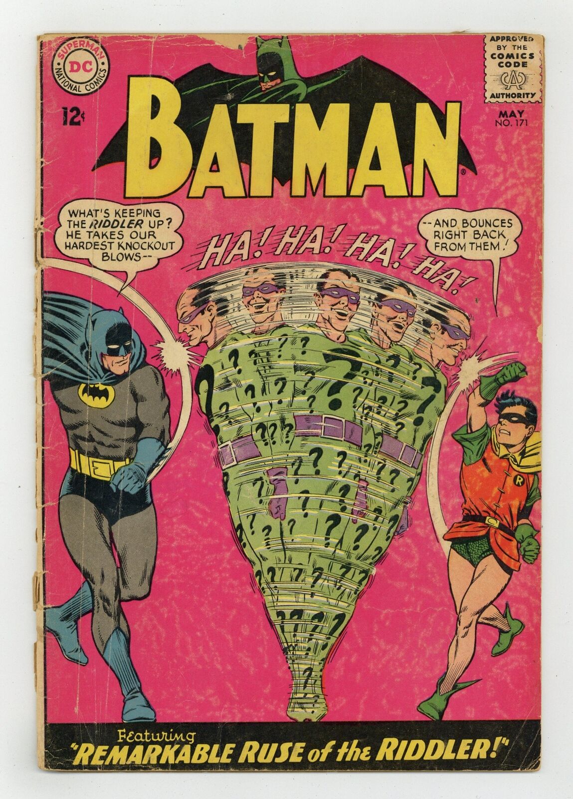 Batman #171 PR 0.5 1965 1st Silver Age app. Riddler