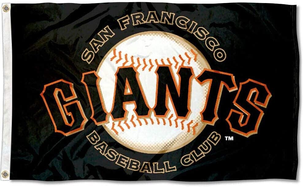 San Francisco Giants Flag 3x5 FT Banner Logo w Grommets Man Cave 