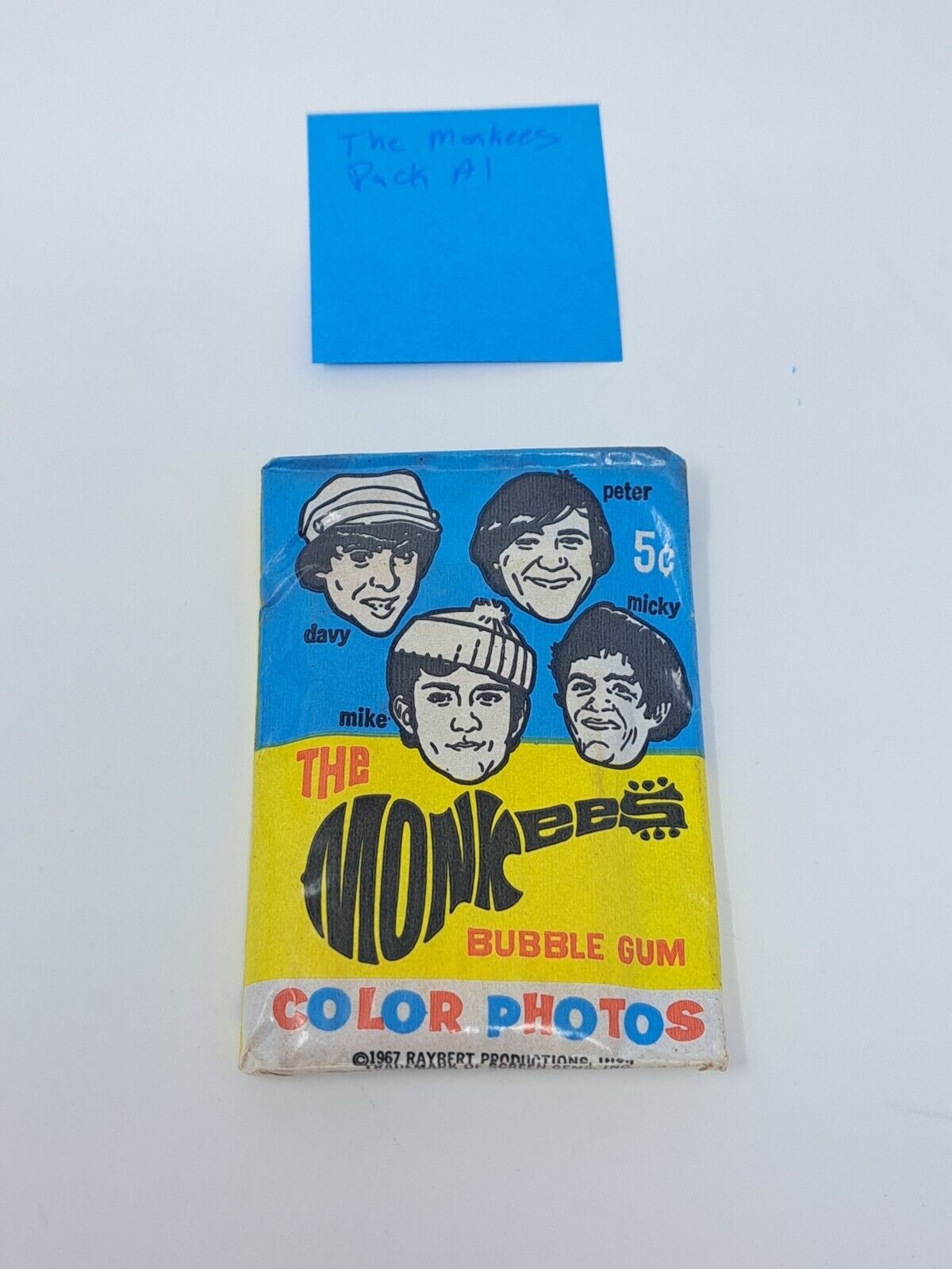 The Monkees Trading Cards 1967 Donruss Factort Sealed Pack RARE FAST SHIPPING A1