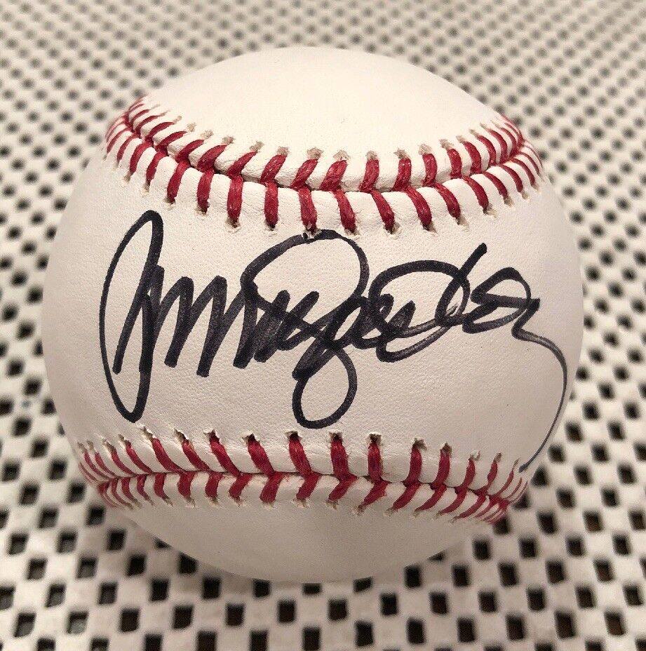 Ryne Sandberg Single Signed Baseball Autographed JSA  Chicago Cubs HOF