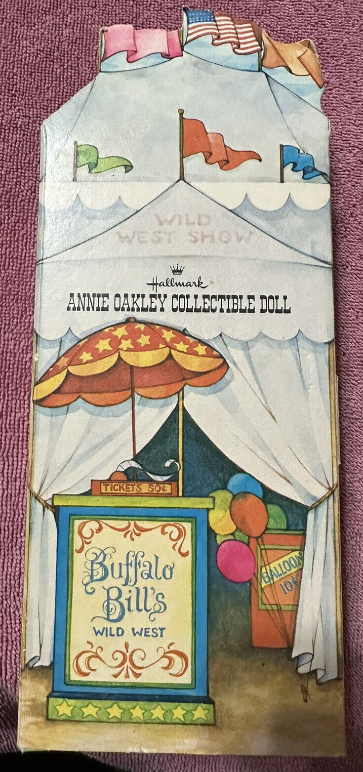Vintage Hallmark Annie Oakley Doll 1979 Famous Americans Series